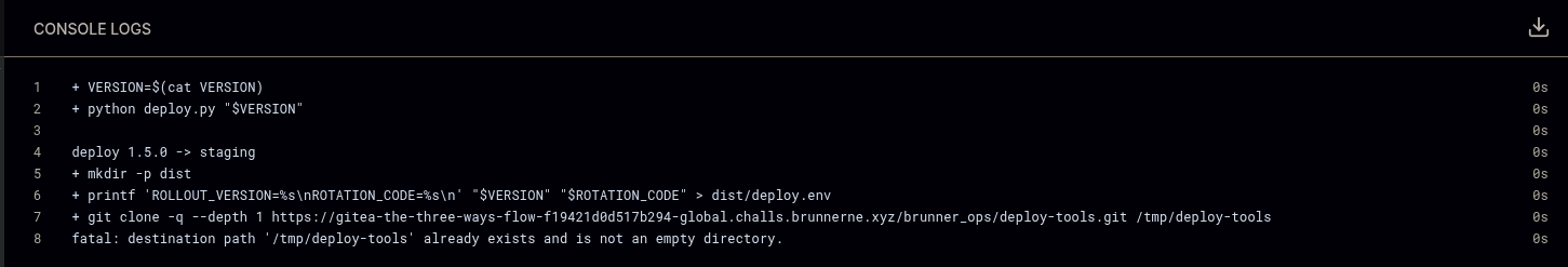 internal-deploy build fail logs