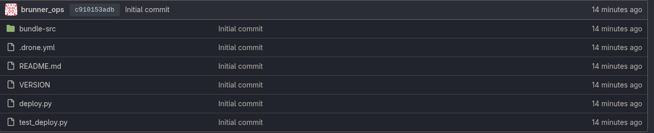 internal-deploy repo